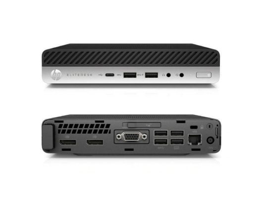 HP EliteDesk 800 35W G4 DM (AMD Radeon RX 560X 4GB)